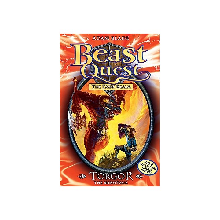 Torgor The Minotaur: Beast Quest (FIRST EDITION Free collector cards inside)
